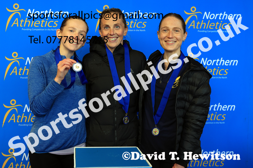Senior Womens 4 Stage 2025 Northern Athletics Autumn Road Relays, Leigh, Lancashire. Photo: David T. Hewitson/Sports for All Pics